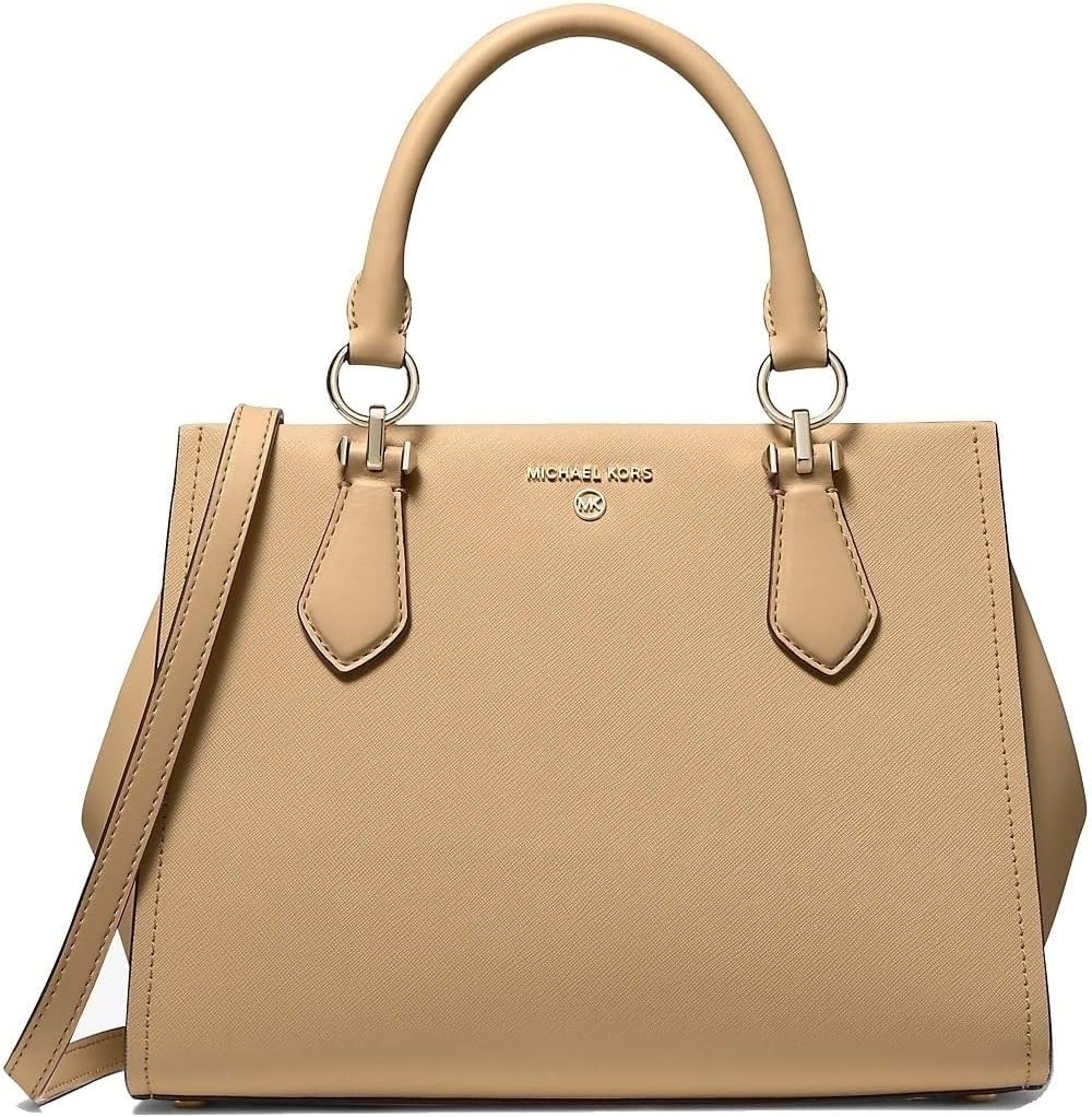 Michael Kors Marilyn Medium Satchel — Camel