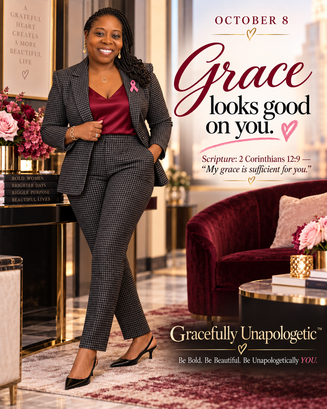 Gracefully Unapologetic daily poster: I refuse to become smaller just to make uncertainty feel comfortable