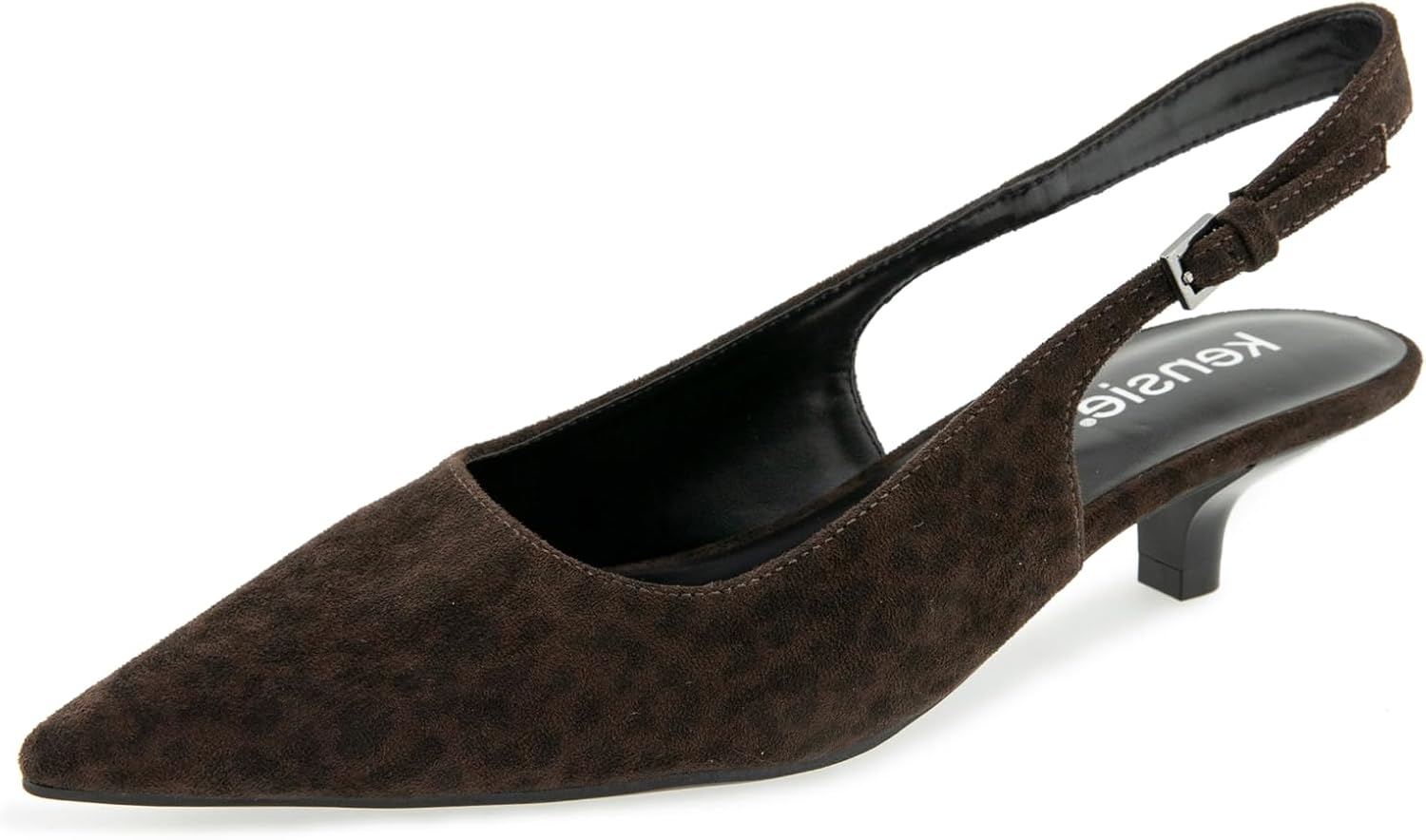 Kensie Jace-B Pumps — Espresso Leopard