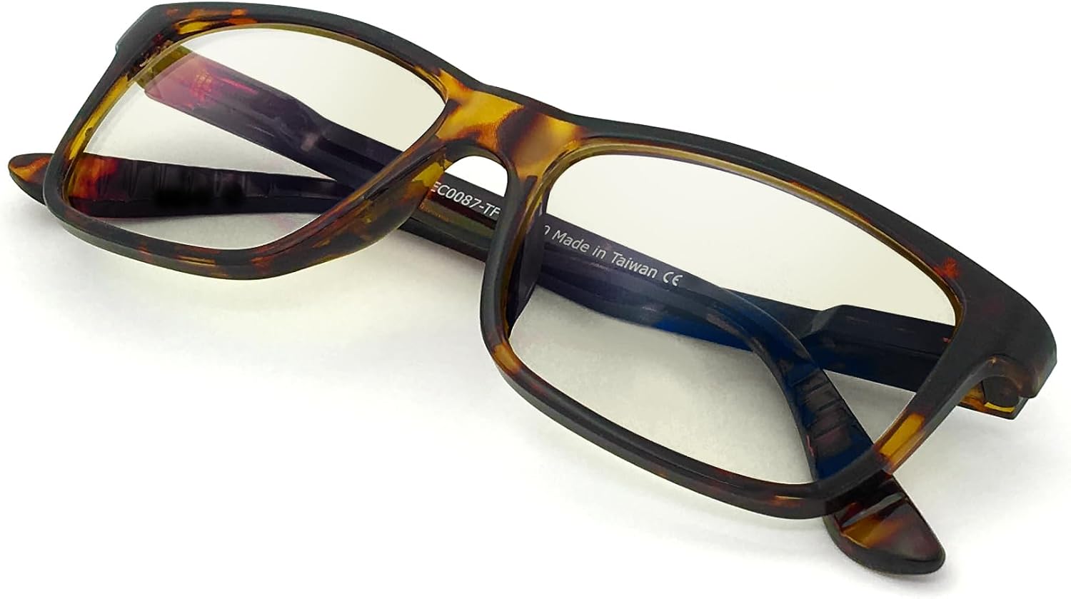 J+S tortoiseshell glasses — nonprescription